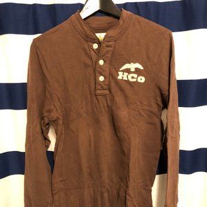 Hollister Long Sleeve Henley (M)
